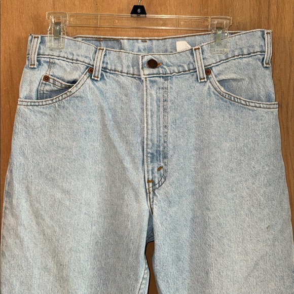 Vintage 80's Orange Tab Levi's Relaxed Fit Tapered Leg Men's 
33 x 34 Jeans - Picture 2 of 8